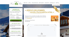 Desktop Screenshot of hotel-stolz.at
